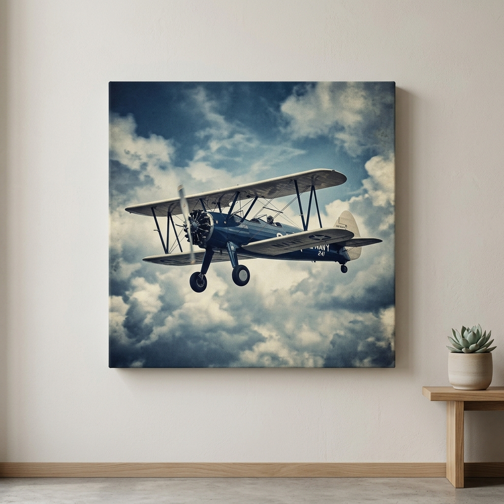Personalised Aircraft Canvas